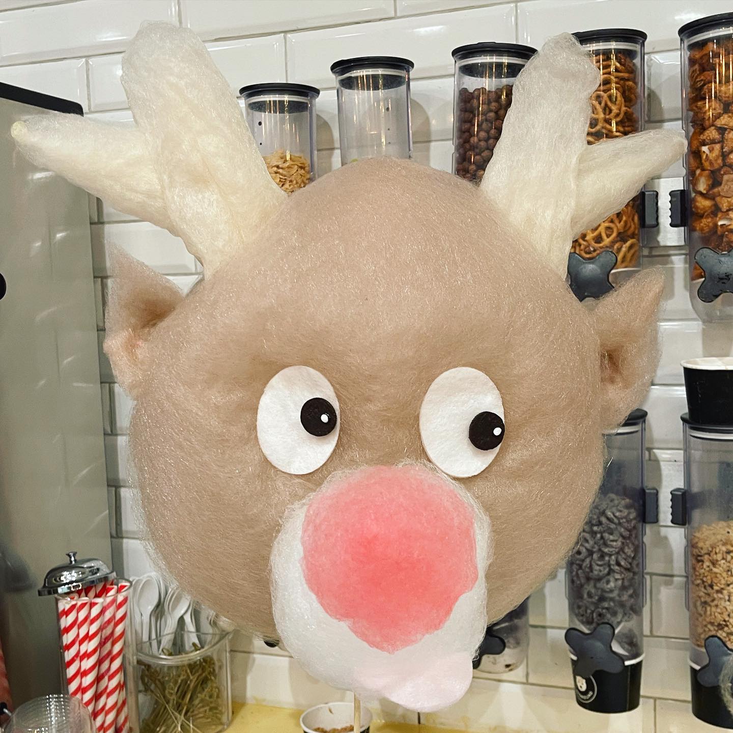 Cotton Candy Rudolph